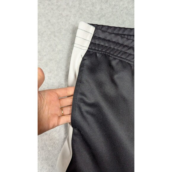 Nike Men Pants Medium‎ Sweatpants Athletic Vintage Track Spellout Zip Hems - Picture 6 of 16